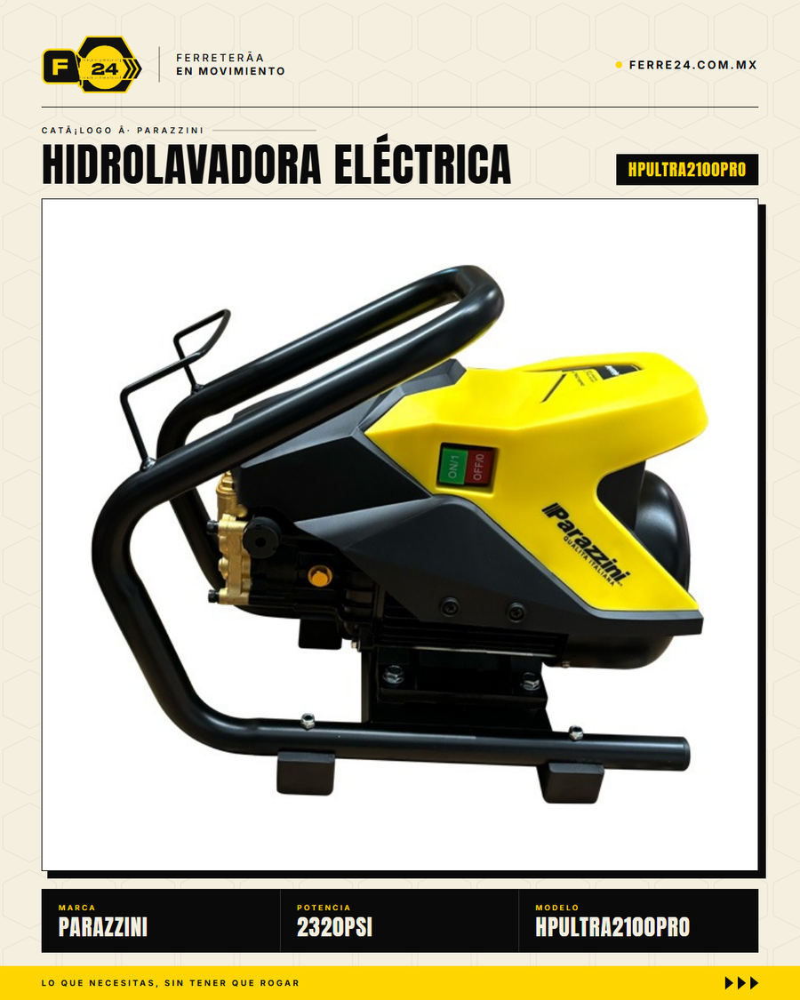 HPULTRA2100PRO — uso lavado exterior