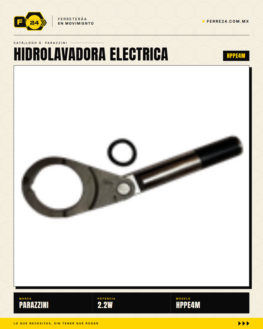 Hidrolavadora Eléctrica Parazzini HPPE4M — 1,740 PSI / 2.5 GPM · sec_005