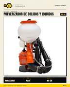 Pulverizador Kawashima 42 cc — Sólidos y Líquidos, Tanque de 26 L · sec_005