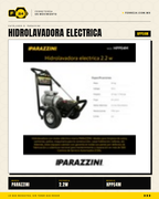 Hidrolavadora Eléctrica Parazzini HPPE4M — 1,740 PSI / 2.5 GPM · sec_006
