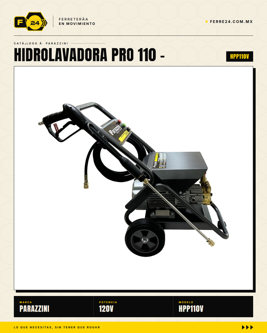 Parazzini HPP110V — detalle motor eléctrico