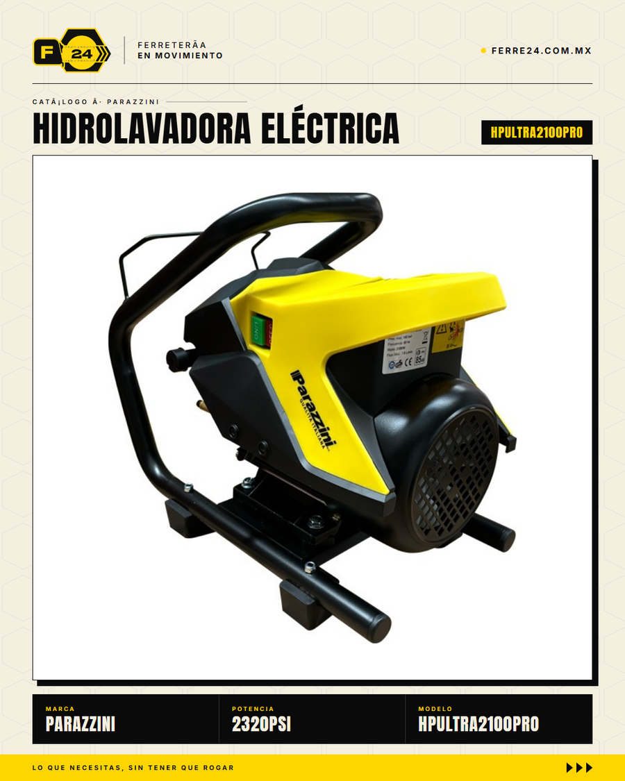 HPULTRA2100PRO — vista lateral amarillo/negro