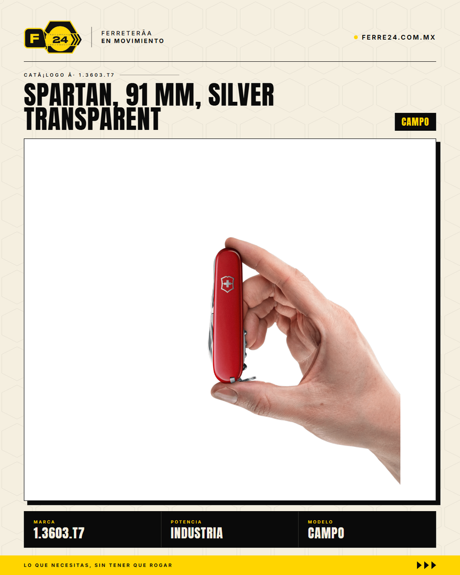 Victorinox Spartan 91mm SilverTech — Navaja 16 Funciones — vista alternativa
