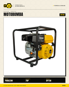 Motobomba Autocebante a Gasolina 7 HP 3" Parazzini BP730 · sec_006