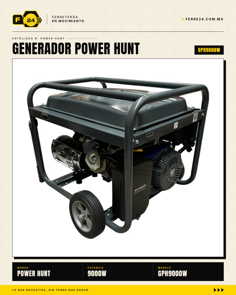 GPH9000W — batería arranque eléctrico