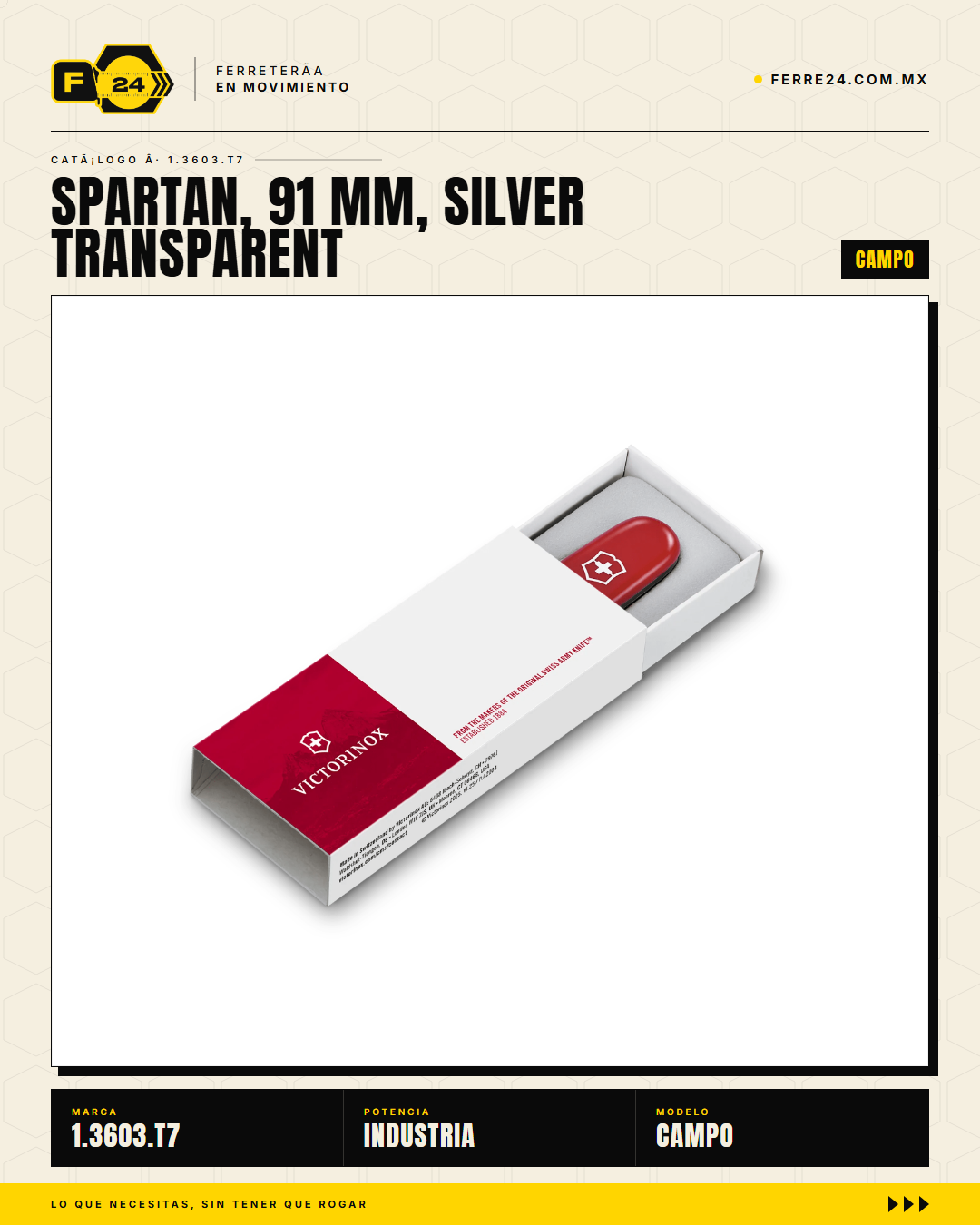 Victorinox Spartan 91mm SilverTech — Navaja 16 Funciones — vista alternativa