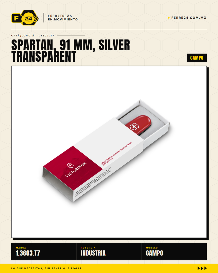 Victorinox Spartan 91mm SilverTech — Navaja 16 Funciones — vista alternativa
