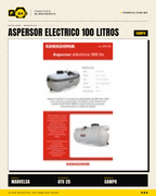 Kawashima ATV-25 — Aspersor Eléctrico 100 Litros. Sin ruido. Sin humo. Sin esfuerzo. · sec_007