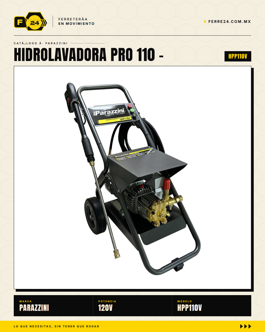Parazzini HPP110V — ruedas y estabilidad