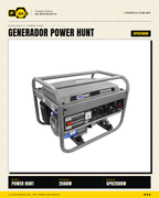 GPH2500W — vista 3/4 trasera