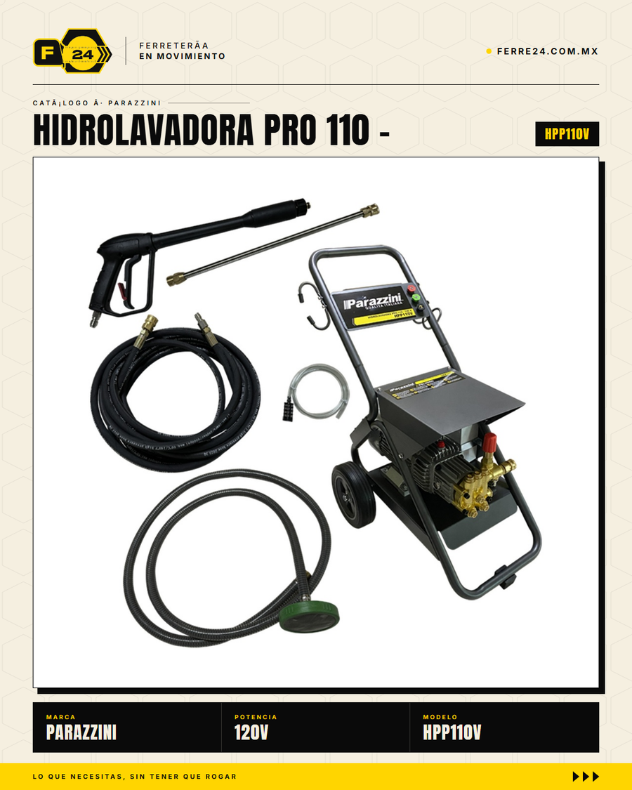Parazzini HPP110V — uso en fachada