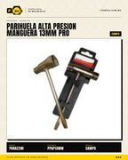 Parihuela Alta Presión Manguera 13 mm PRO — Fumigación Profesional en Grandes Extensiones · sec_009