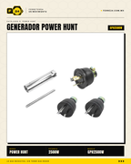 GPH2500W — kit completo de accesorios