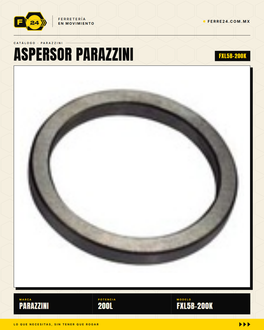 Aspersor Parazzini 200L Turbina 25HP — Kit Cardan Incluido · sec_43