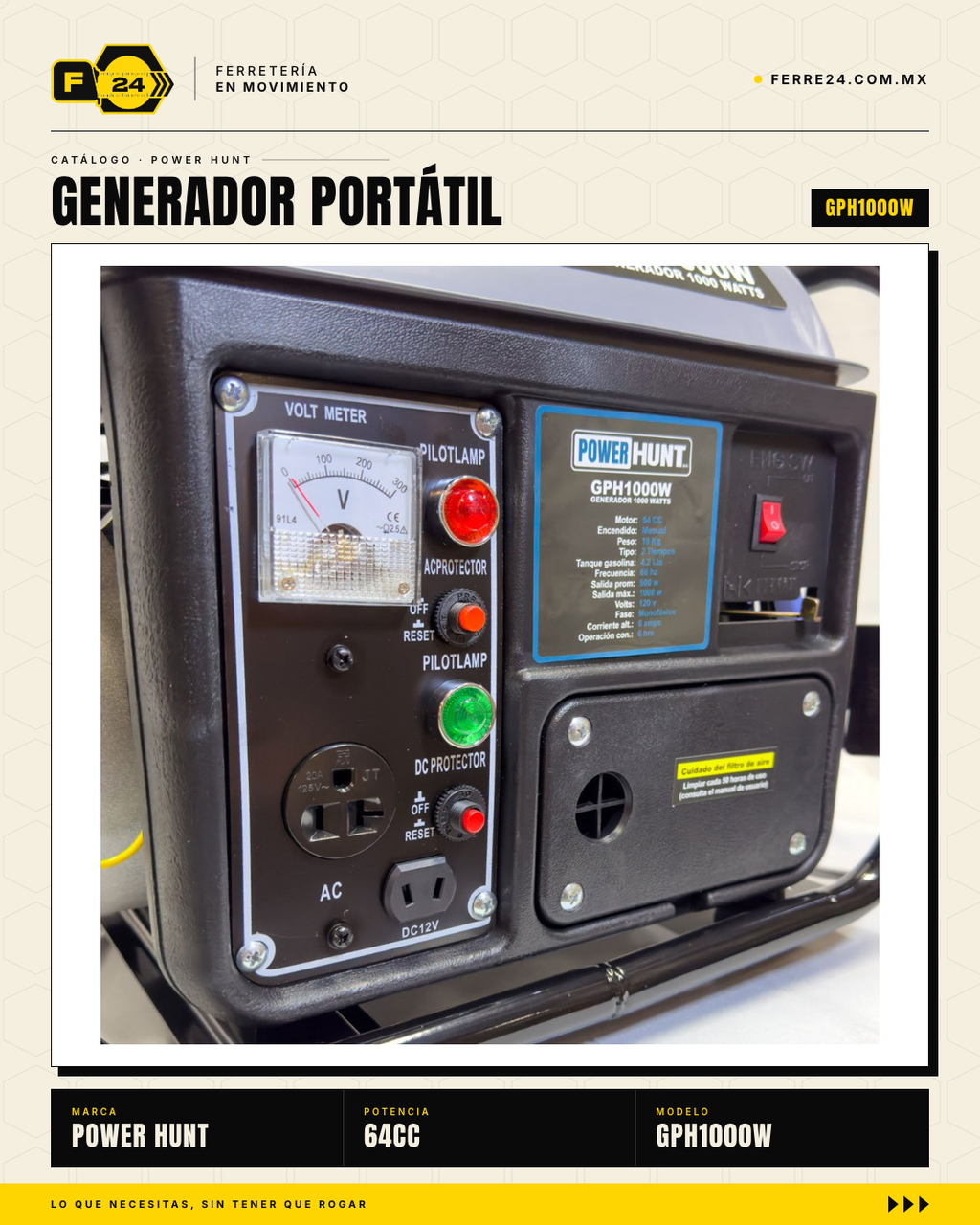 Power Hunt GPH1000W — sec_procam_002