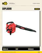Soplador-aspirador Kawashima 26 cc con bolsa recolectora · secundaria_001