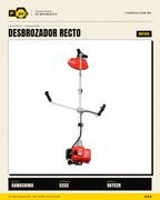 Desbrozador Kawashima DKY52K — recto, 52 cc, kit completo · secundaria_003