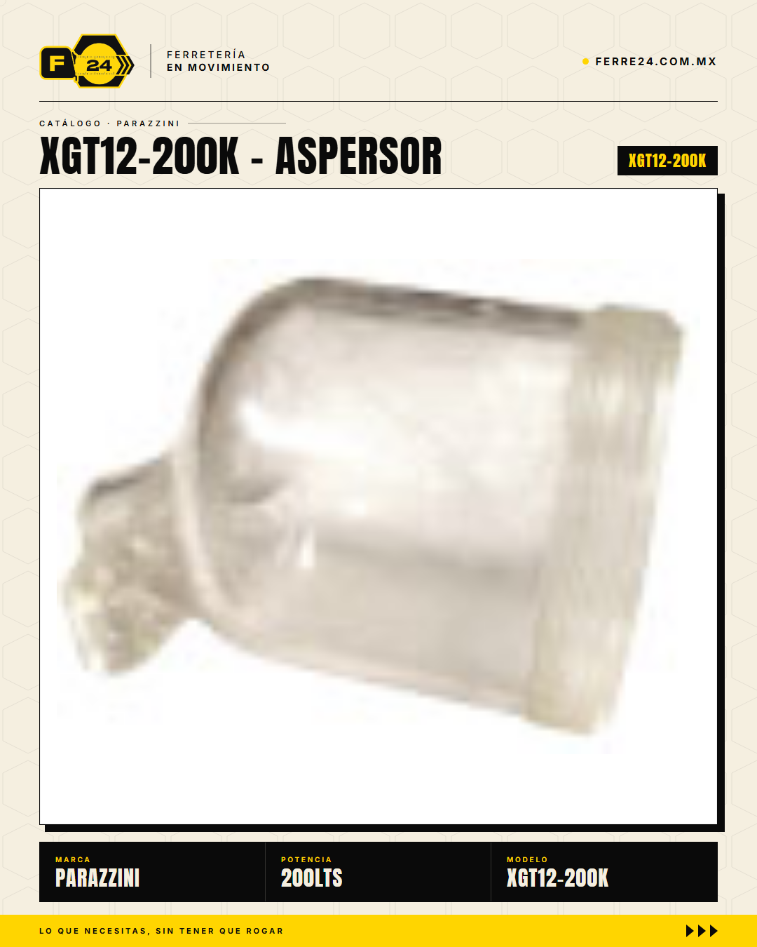 Kit Aspersor Parazzini 200 L, Aguijón 28" y Motor 35 HP · secundaria_003_tanque_aceite
