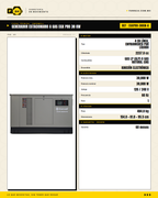 Generador Estacionario a Gas 30 kW — EGX PRO · specs
