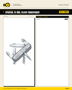Victorinox Spartan 91mm SilverTech — Navaja 16 Funciones — ficha técnica