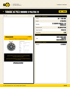 Turbina de Aspersión 36" Parazzini — Acero Inoxidable · specs