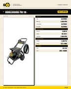 Parazzini HPP110V — ficha técnica