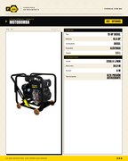 Motobomba Diésel Autocebante 15 HP — 6", el Máximo Caudal · specs