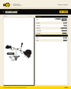 Desbrozadora Takashi DT52K 52 cc — Eje Entero, Kit Completo · specs