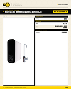 Sistema Ósmosis Inversa PURIKOR 537 GPD — 4 Etapas Sin Tanque · specs