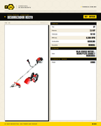 Desbrozador Kawashima DKY52K — recto, 52 cc, kit completo · specs