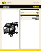 Motobomba Parazzini BP2680D — Diésel 26 HP, 8 · specs