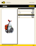 Aspersor Turbina Vertical Parazzini 25HP — Riego Profesional para Cultivos Extensivos · specs