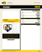 Motobomba Autocebante 16 HP — 6", el Máximo Caudal · specs
