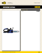 Motosierra eléctrica Power Hunt 20V — Barra 10", lubricación automática, sin gasolina · specs