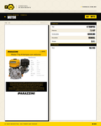 Motor 7 HP 4 Tiempos con Reductor — Cuñero 3/4 · specs