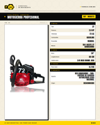 Kit 2 Motosierras Kawashima Pro MAKO72 — 72cc, Barra 24" · specs
