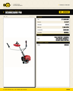Desbrozador PRO 45cc 2 Tiempos Kawashima — Kit Completo · specs