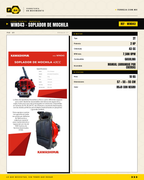 Soplador de Mochila Kawashima 43cc — Potencia Real, Respaldo Nacional · specs