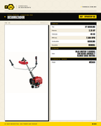 Desbrozadora Kawashima PRO 45cc — Outlet Nuevo · specs