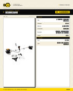Desbrozadora Takashi BLACKMAMBA52 52 cc — Eje Partido · specs