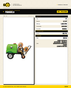 Parihuela Motorizada Parazzini 6.5HP — 240 Litros, Bomba de Bronce · specs