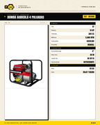 Motobomba Kawashima BK1440 — 4" · 14 HP · 85 m³/h · specs