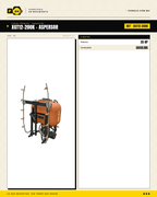 Kit Aspersor Parazzini 200 L, Aguijón 28" y Motor 35 HP · specs