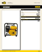 Motobomba Autocebante a Gasolina 7 HP 3" Parazzini BP730 · specs
