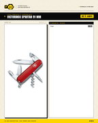 Victorinox Spartan 91mm Rojo — Navaja 16 Funciones — ficha técnica